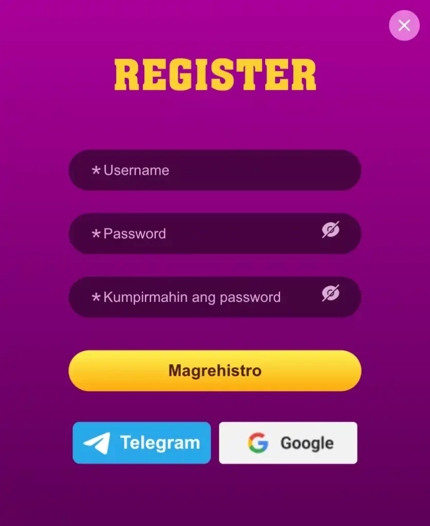 p666 Secure online casino registration form with login option, access to casino games, and mobile app download for convenient gaming