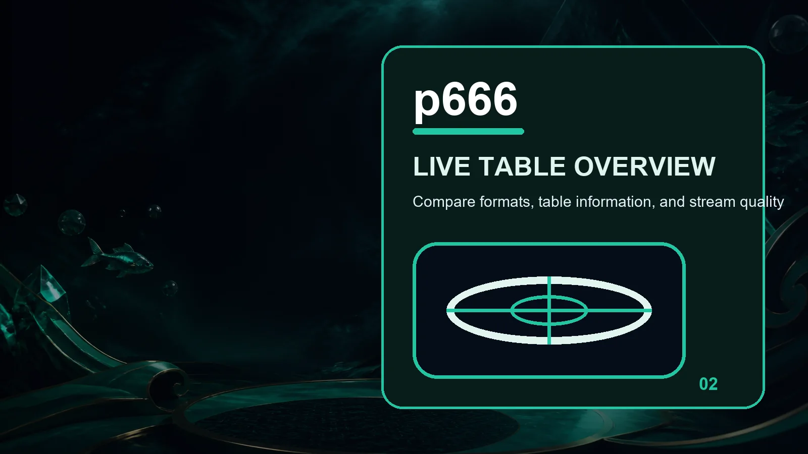 p666 live casino full-width visual guide 2